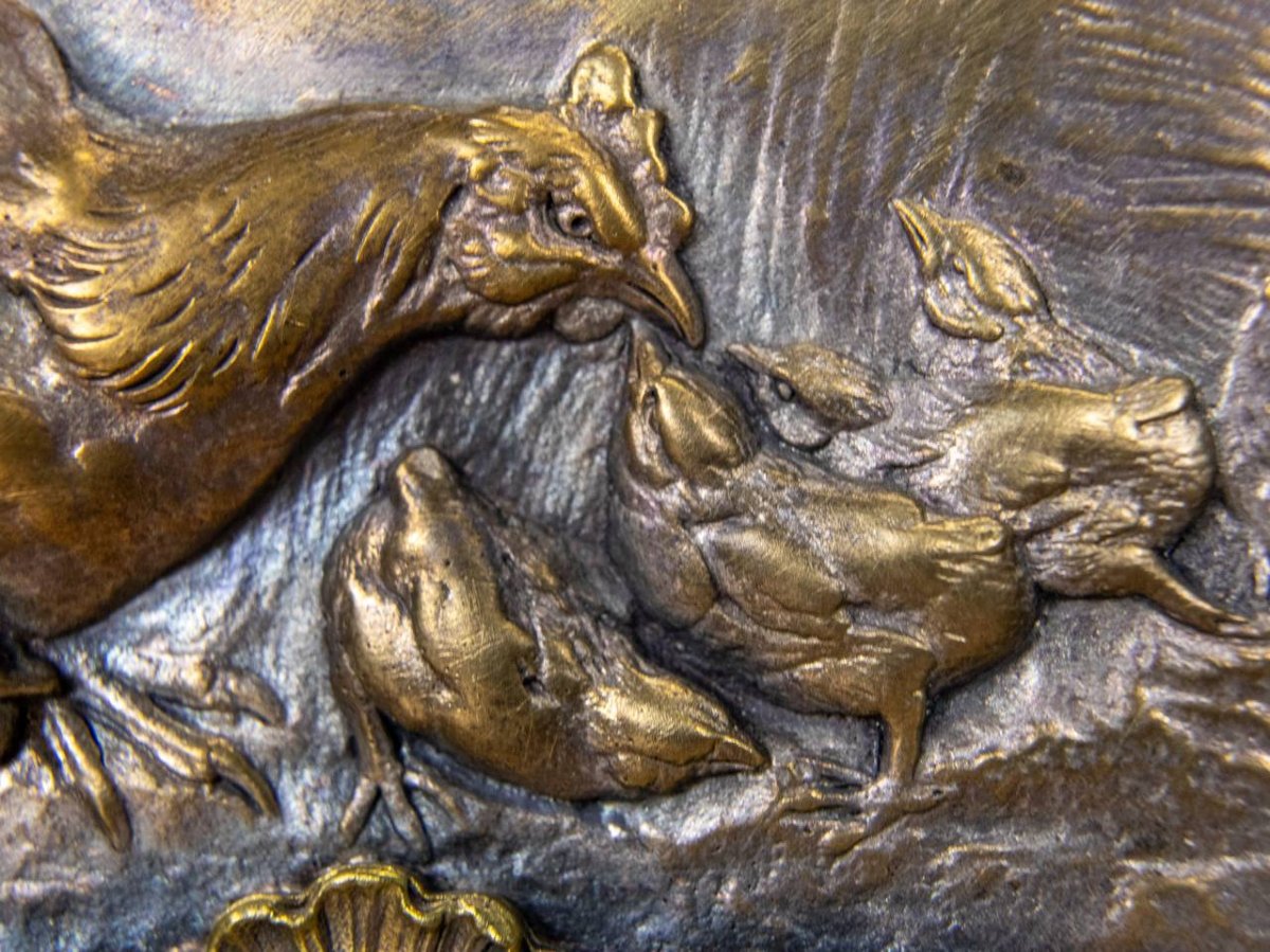 Bronze Inkstand - Napoleon III-photo-6