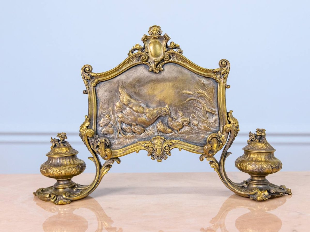 Bronze Inkstand - Napoleon III