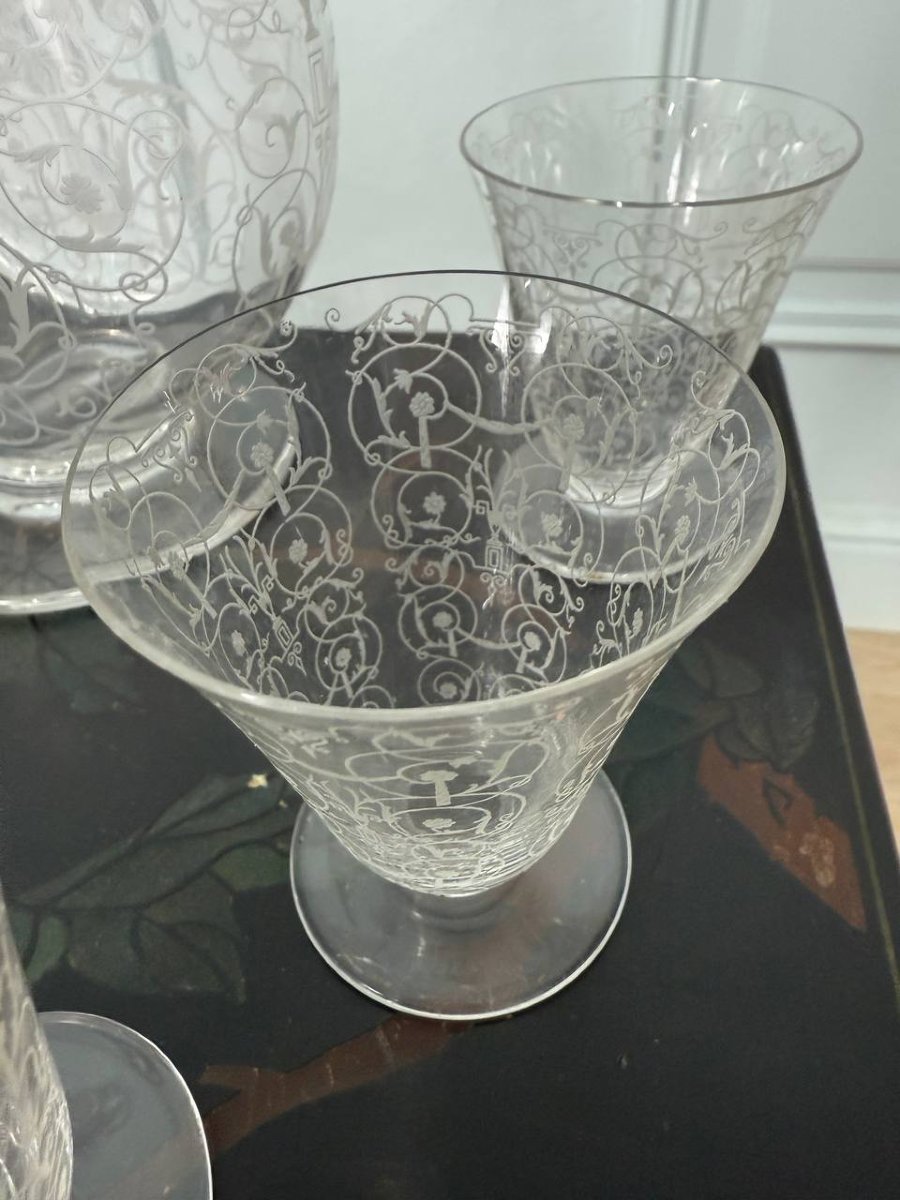 Cristal Baccarat,  Michel Ange 1930-photo-3