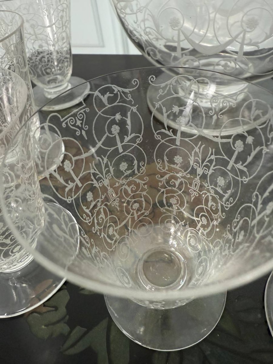 Cristal Baccarat,  Michel Ange 1930-photo-7