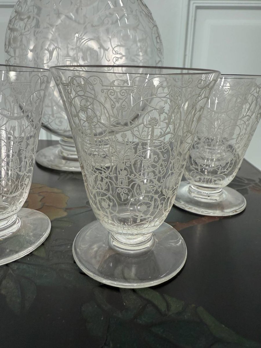 Cristal Baccarat,  Michel Ange 1930-photo-8
