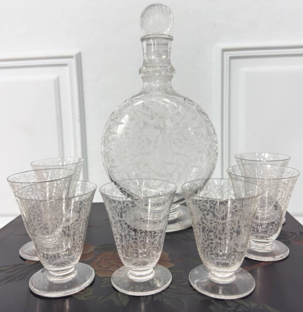 Cristal Baccarat,  Michel Ange 1930