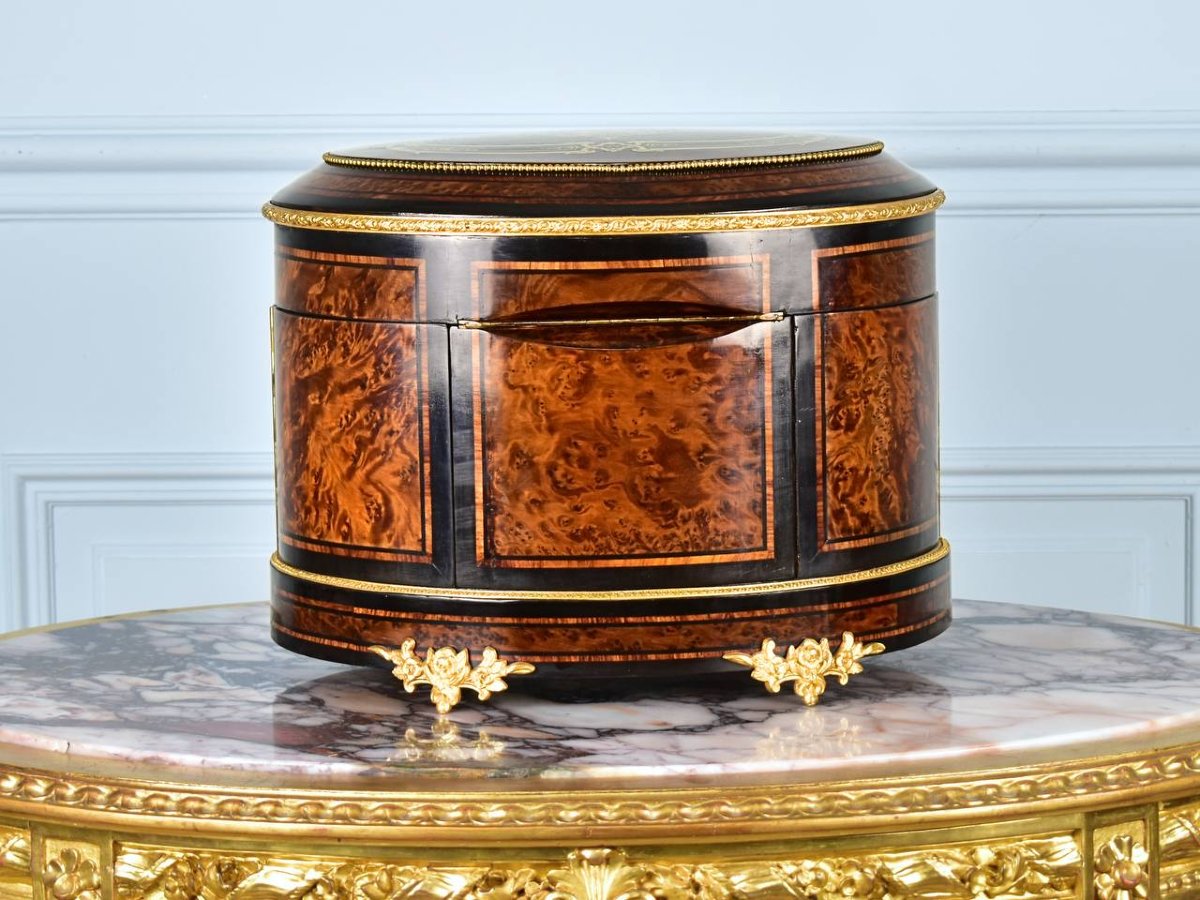 Tantale ou Cave à Liqueur de style Louis XVI-photo-4