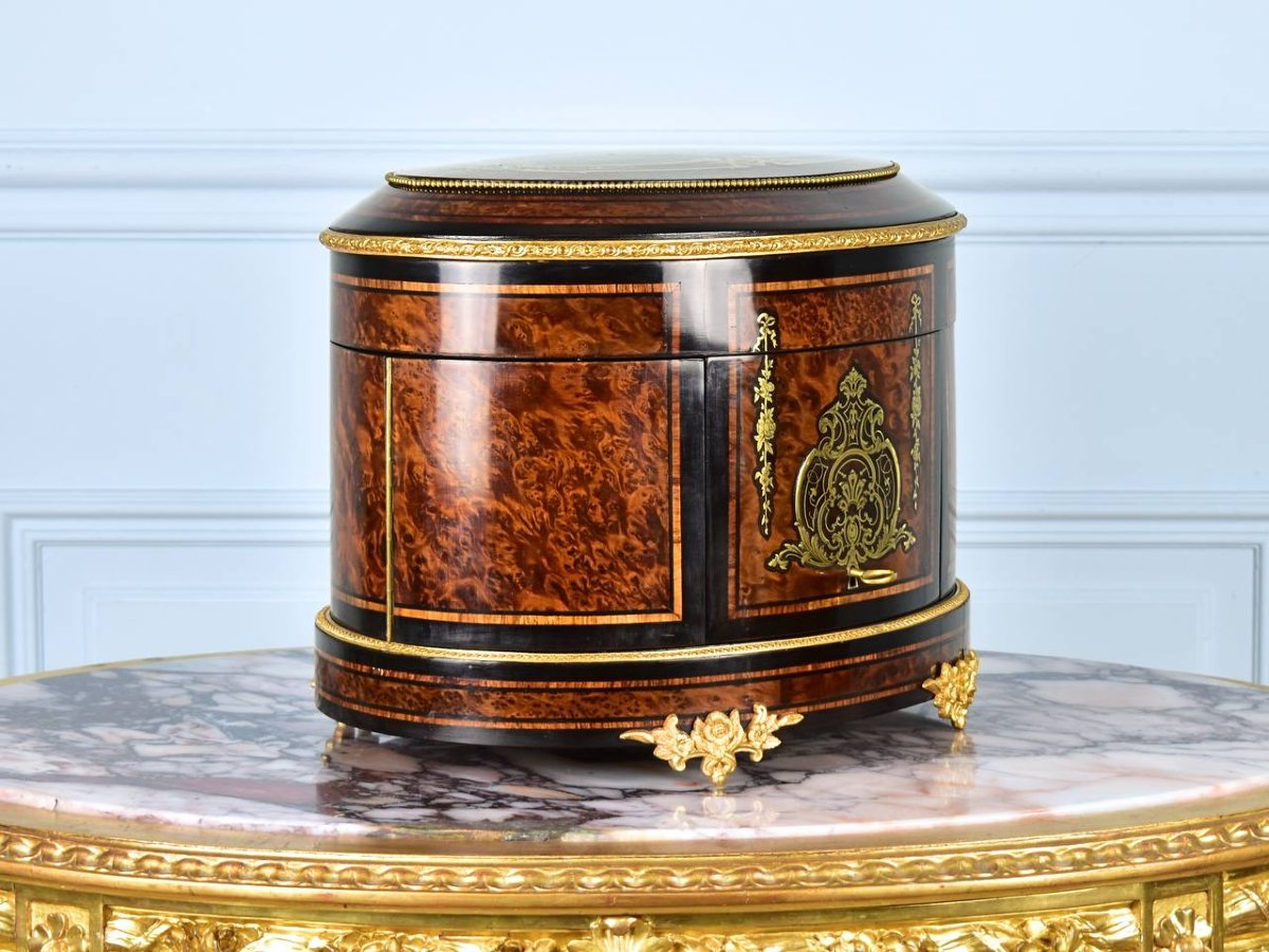 Tantale ou Cave à Liqueur de style Louis XVI-photo-5