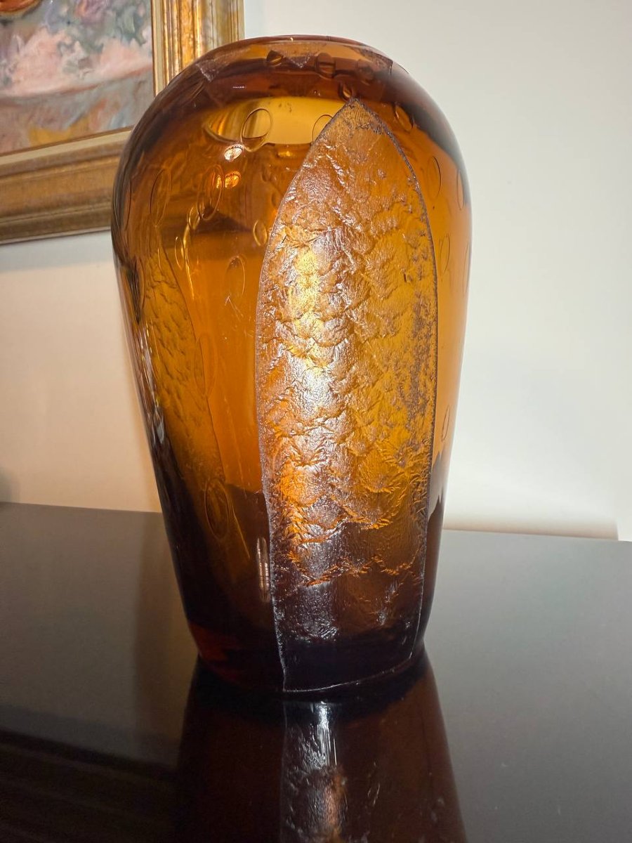 Daum Vase In The Art Deco Style -photo-7