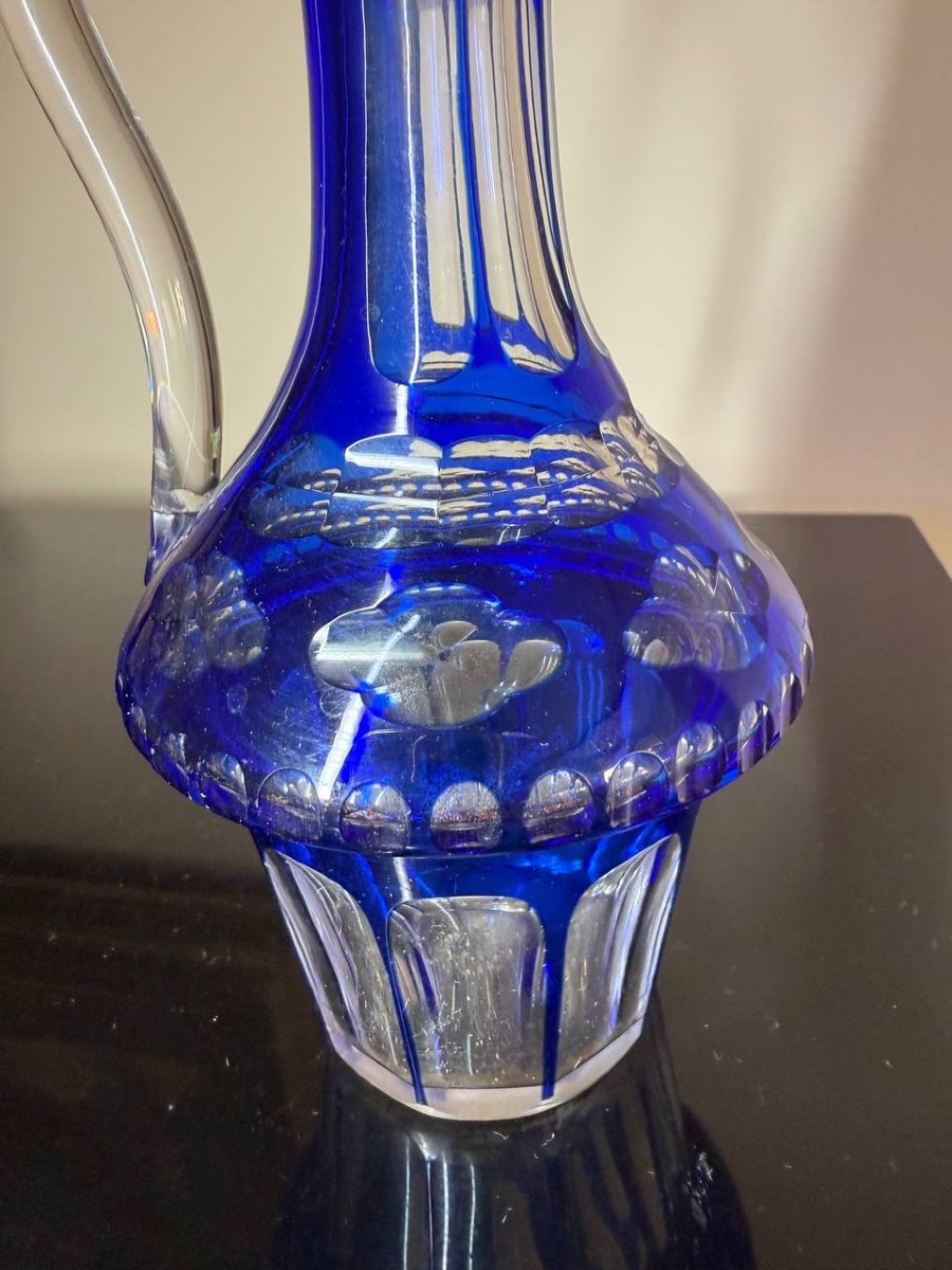 Saint Louis / Baccarat Crystal Oil And Vinegar Bottle-photo-1