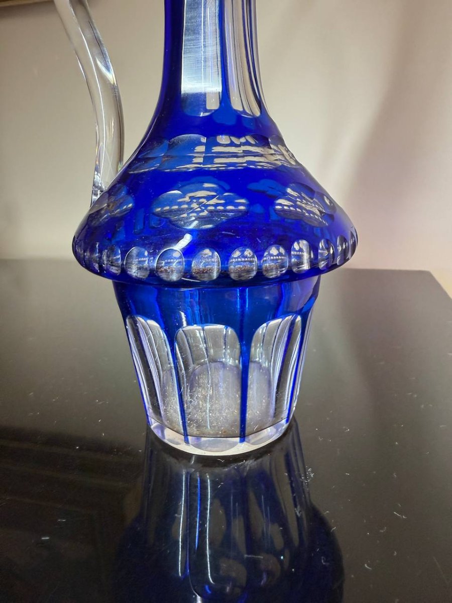 Saint Louis / Baccarat Crystal Oil And Vinegar Bottle-photo-2