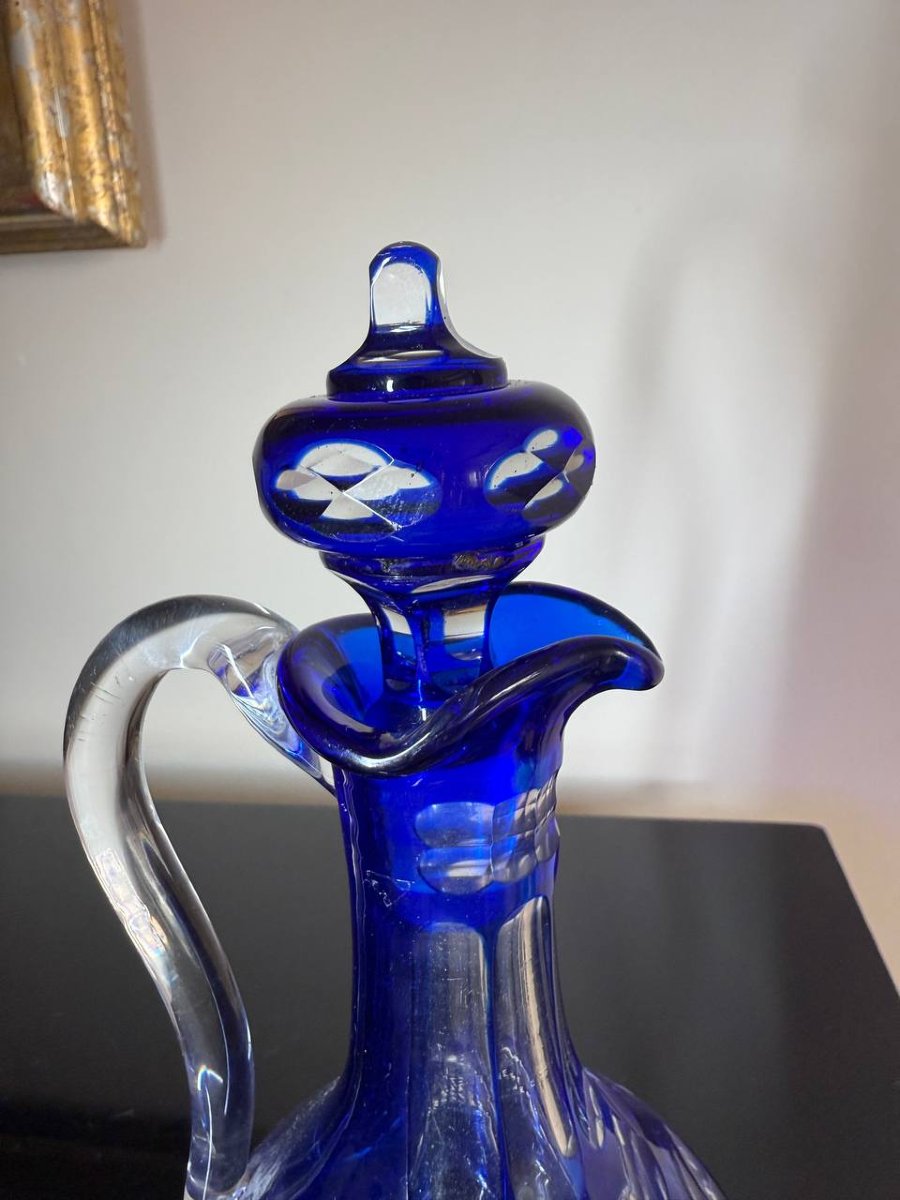 Saint Louis / Baccarat Crystal Oil And Vinegar Bottle-photo-4