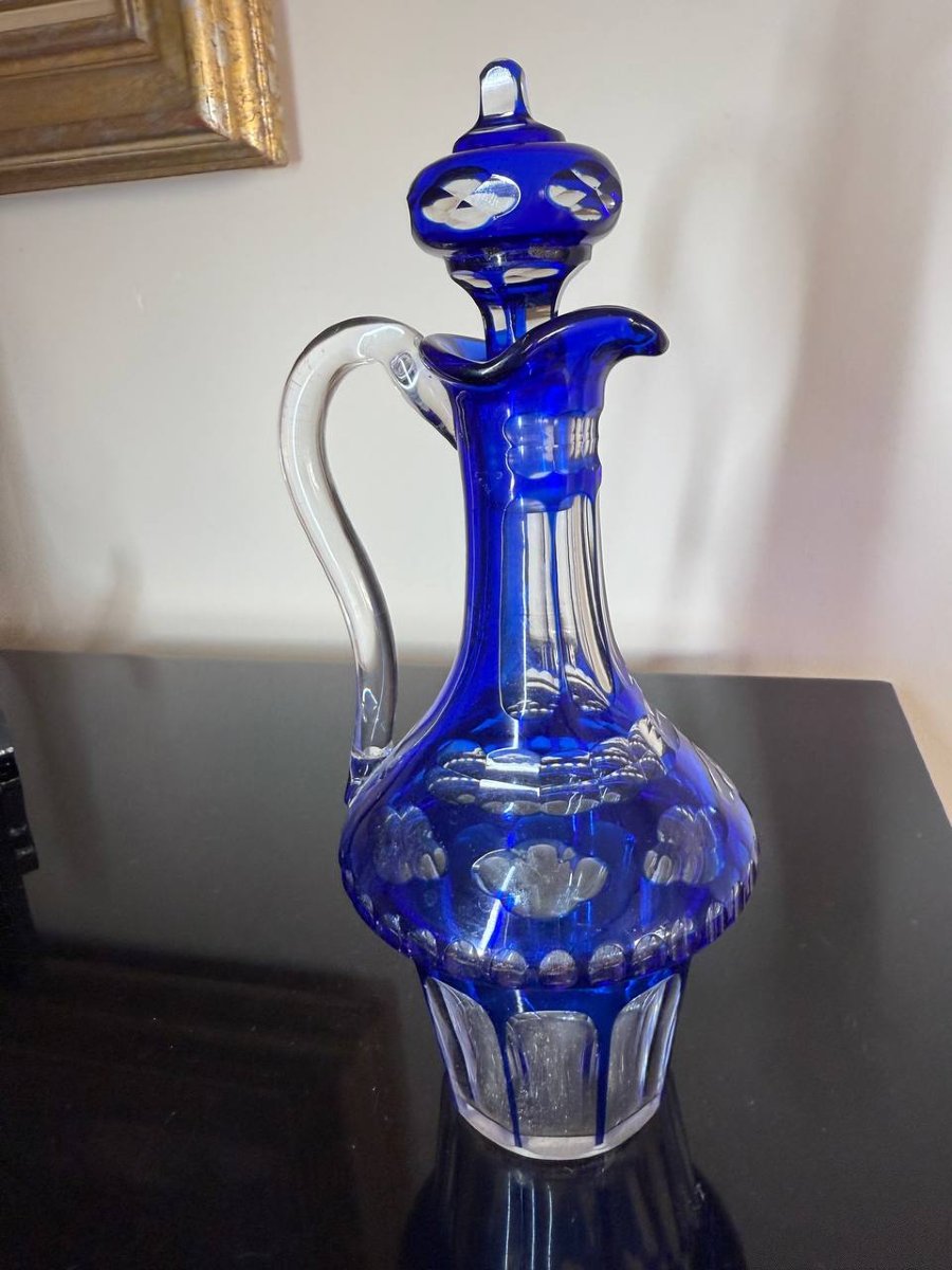 Saint Louis / Baccarat Crystal Oil And Vinegar Bottle