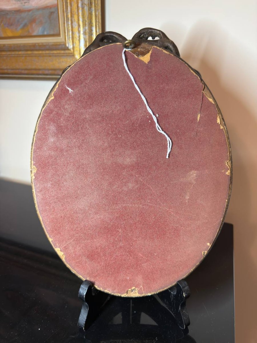 Miniature: An Elegant Woman From The Belle époque, Painted By The Artist J. Gouy-barrot-photo-4