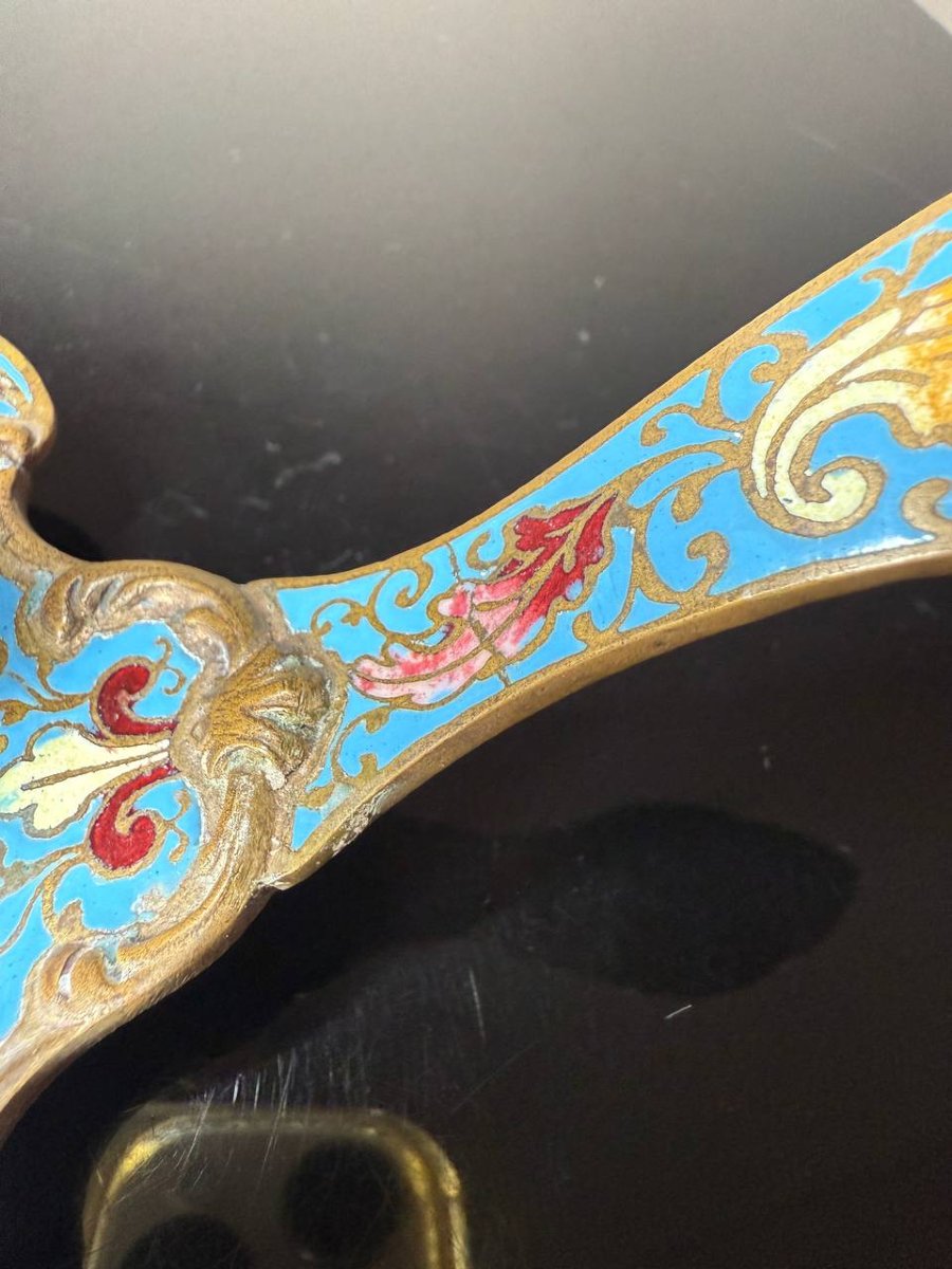 Antique Handheld Candleholder, "cellar Rat"-photo-2