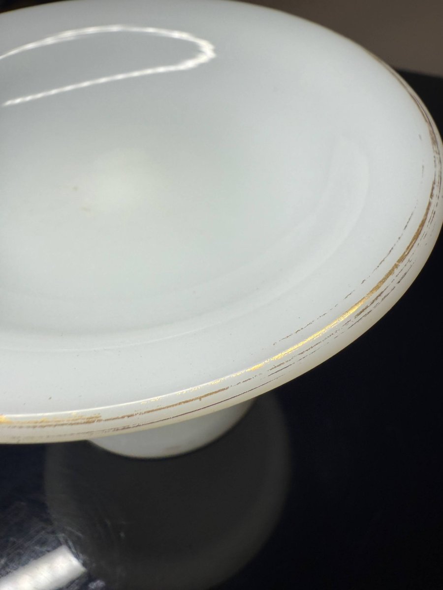 Petit plat ou baguier en verre opalin-photo-4