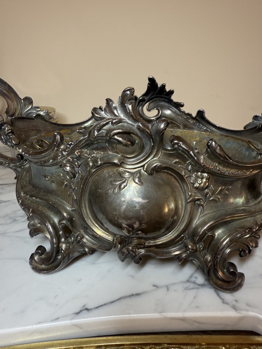 Louis XV Rocaille-style Planter Or Centerpiece.-photo-7