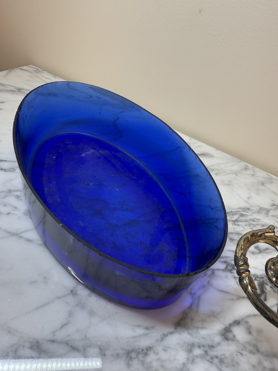 Art Nouveau / Louis XVI-style Planter Or Centerpiece.-photo-3