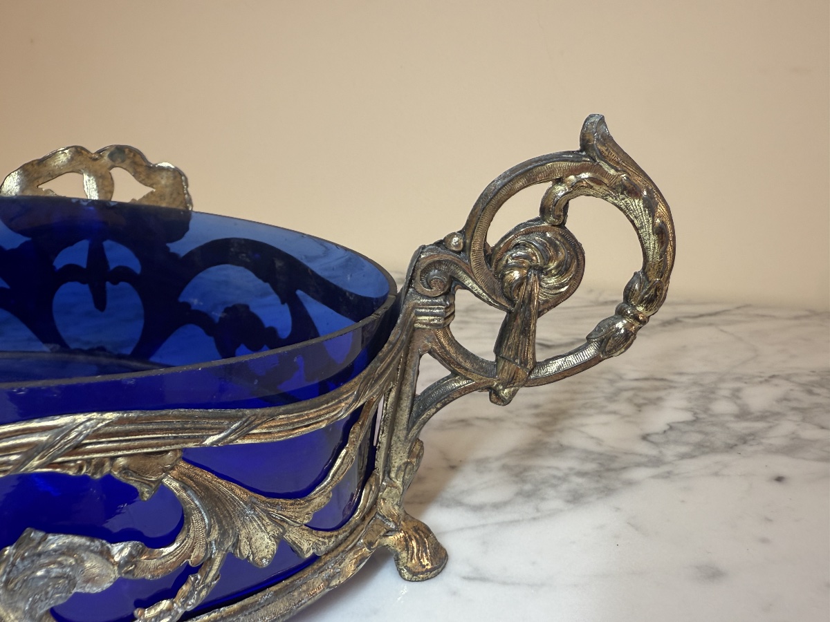 Art Nouveau / Louis XVI-style Planter Or Centerpiece.-photo-8