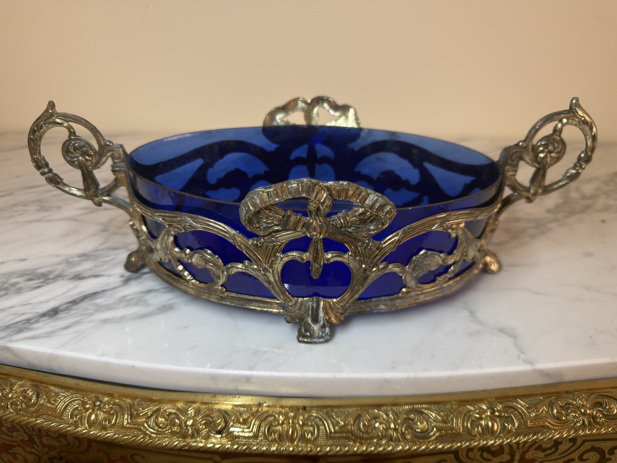 Art Nouveau / Louis XVI-style Planter Or Centerpiece.