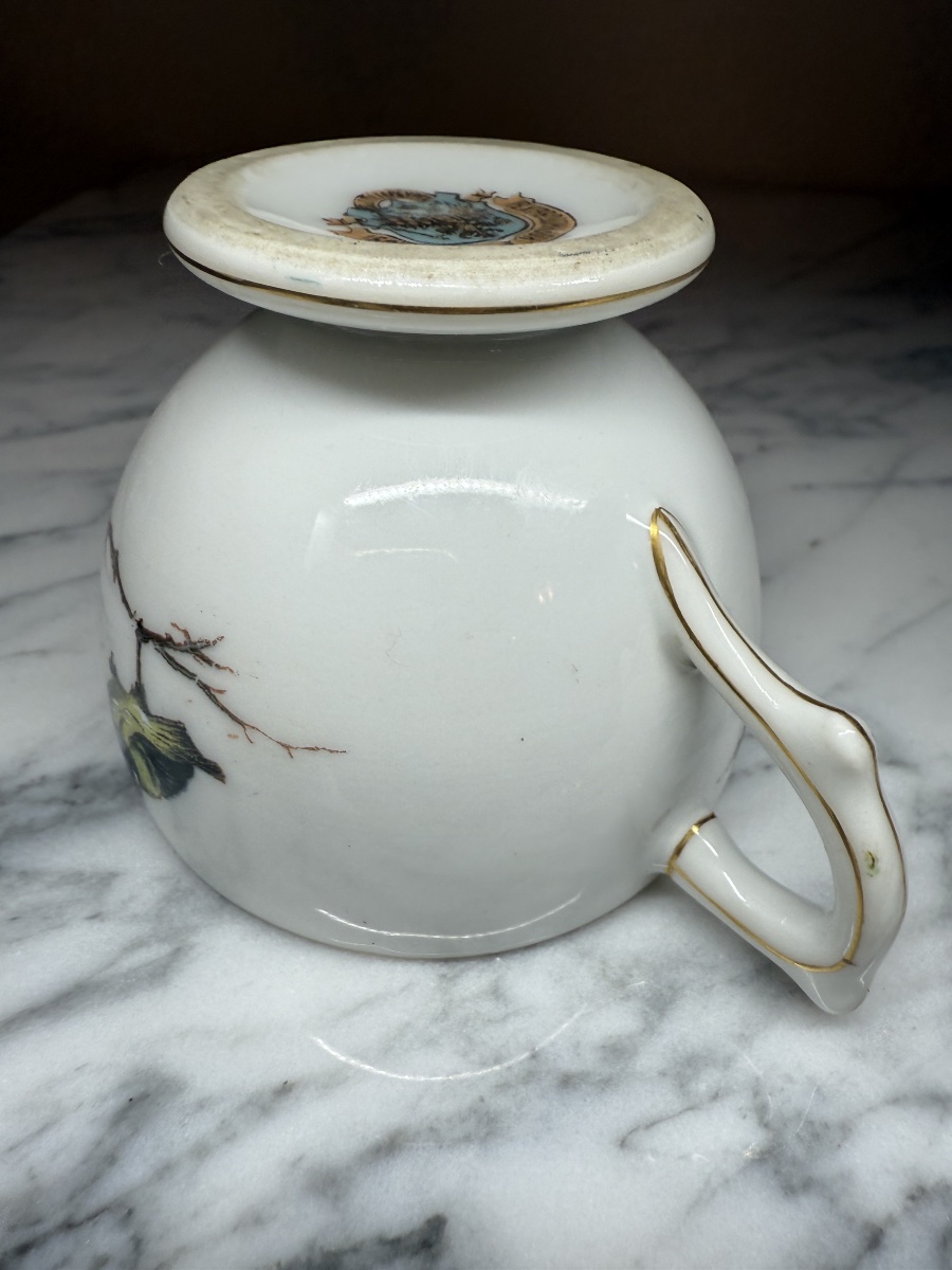 Porcelain Cup From The Kornilov Brothers Porcelain Factory, Saint Petersburg, Imperial Era-photo-8