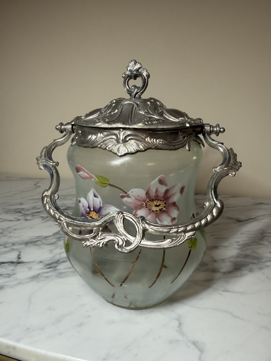Art Nouveau Cookie Jar-photo-2