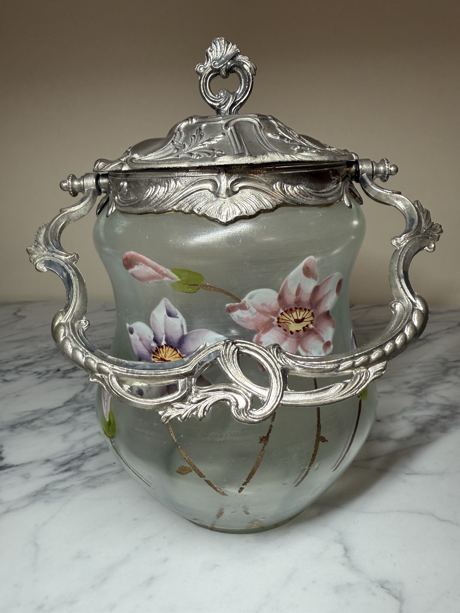 Art Nouveau Cookie Jar-photo-3