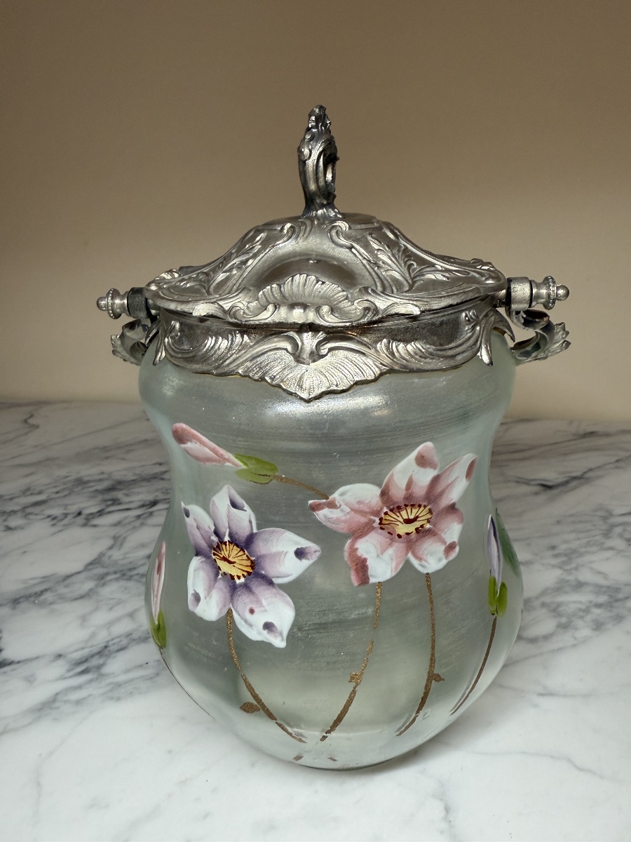 Art Nouveau Cookie Jar-photo-3