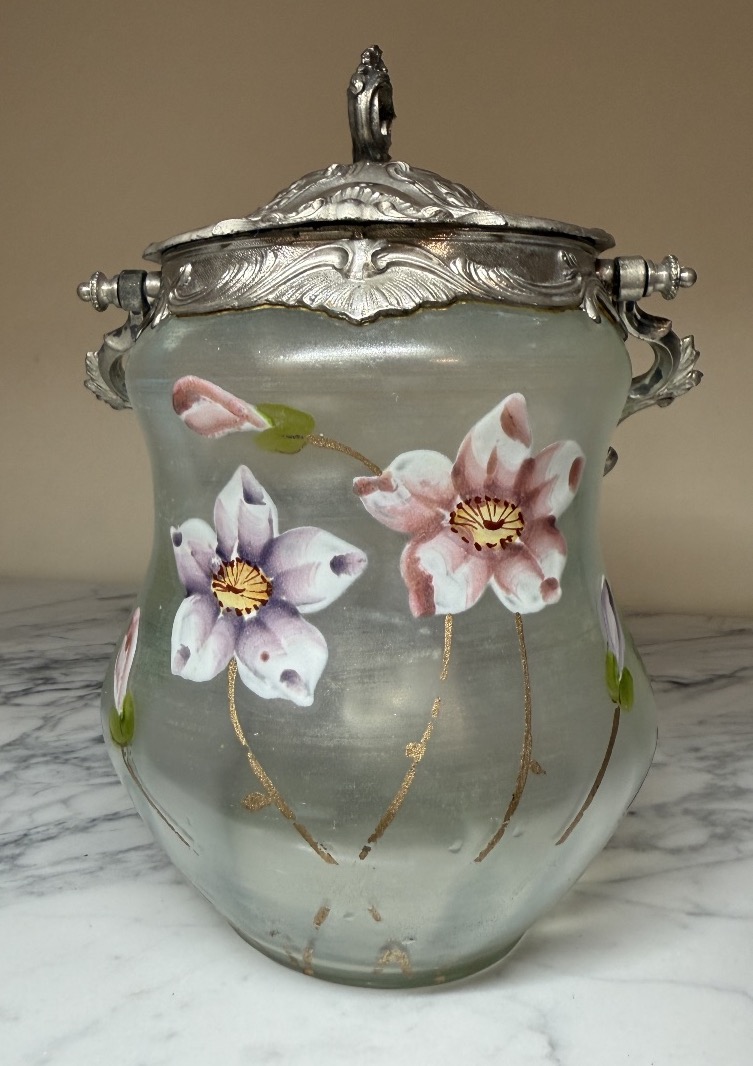 Art Nouveau Cookie Jar