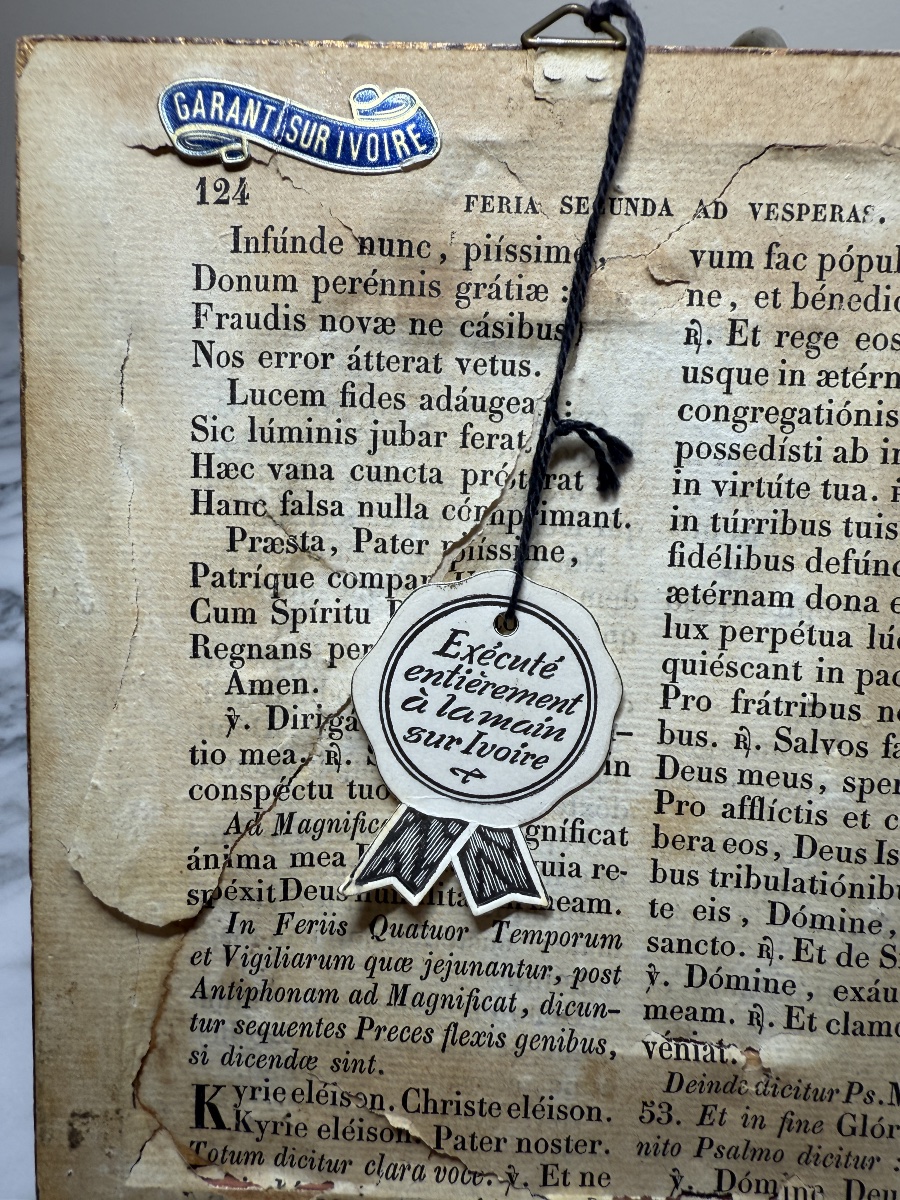 Miniature, Portrait Of Claude Of France – Signed J. Souvi-photo-4