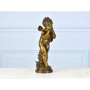Statue En Bronze Auguste Moreau (1834-1917)