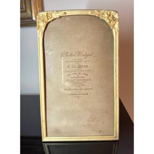 Art Nouveau Photo Frame, Bronze 