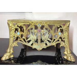 Thabor Or Lutrin Or Church Bible Holder In Bronze