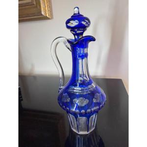 FIOLE HUILIER VINAIGRIER CRISTAL SAINT LOUIS / BACCARAT