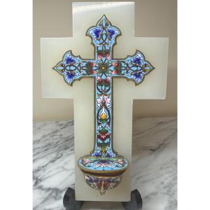 Onyx And Cloisonné Enamel Font