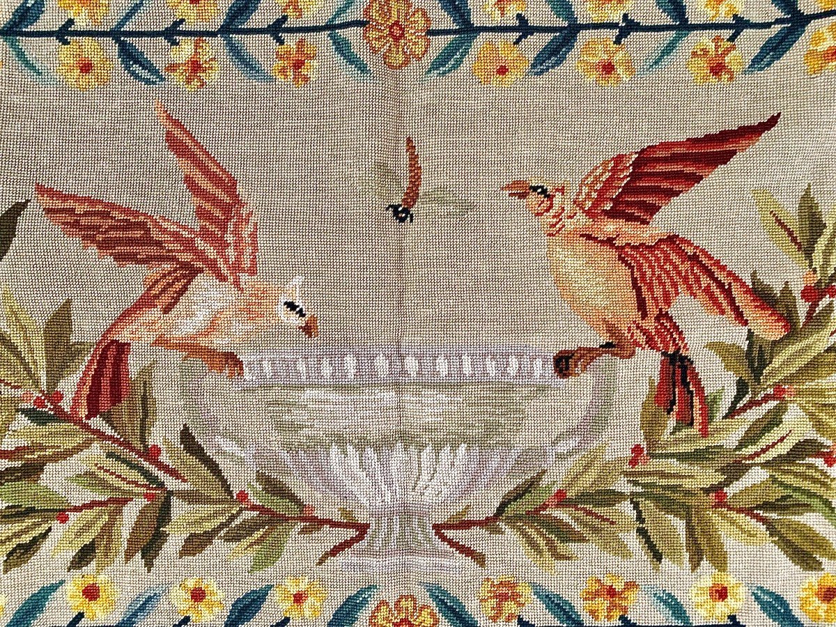 Empire Style Tapestry Period Early 20th Century-photo-3