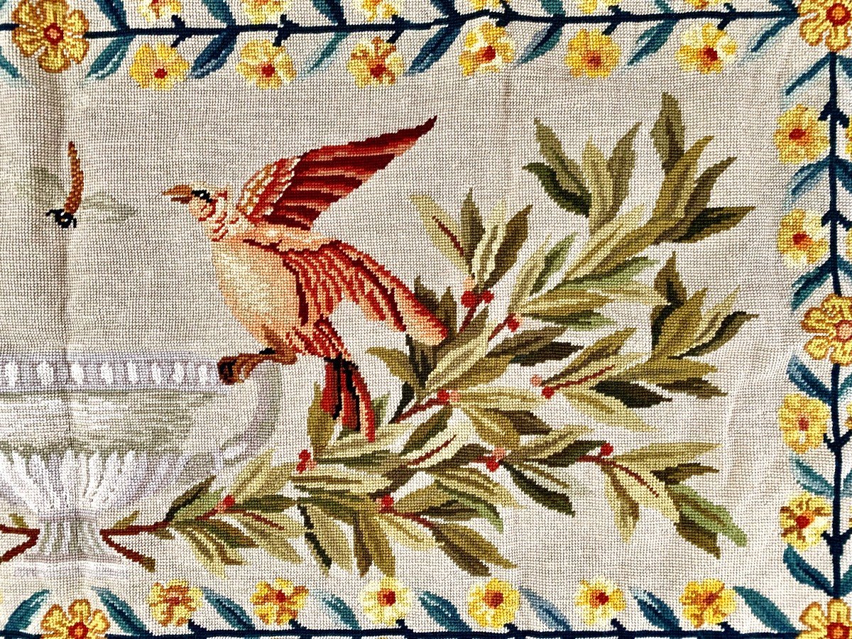 Empire Style Tapestry Period Early 20th Century-photo-4