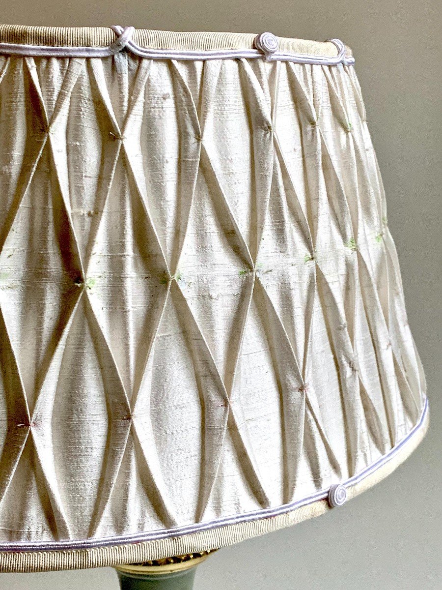 LAMPE EN PORCELAINE CELADON XIXème Siècle-photo-3