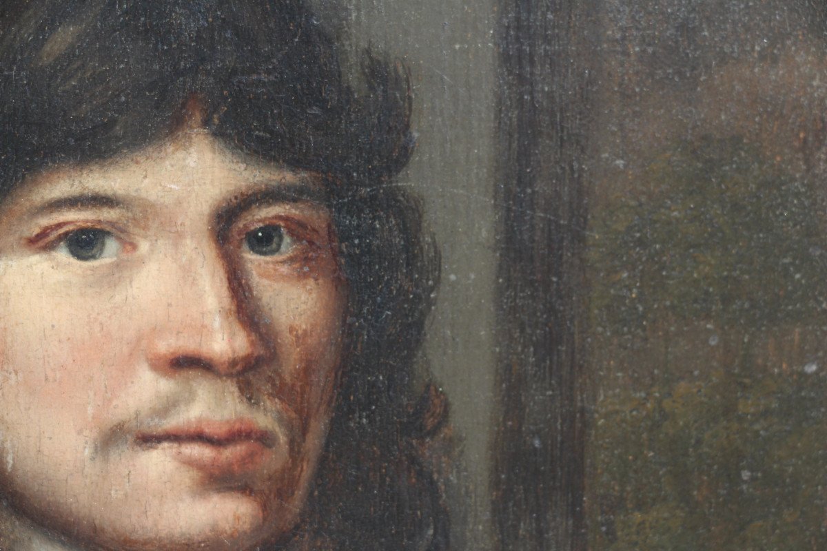 “portrait Of A Nice Man”. Attributed To Nicolas Maes. Dutch School, 17th Century.-photo-7