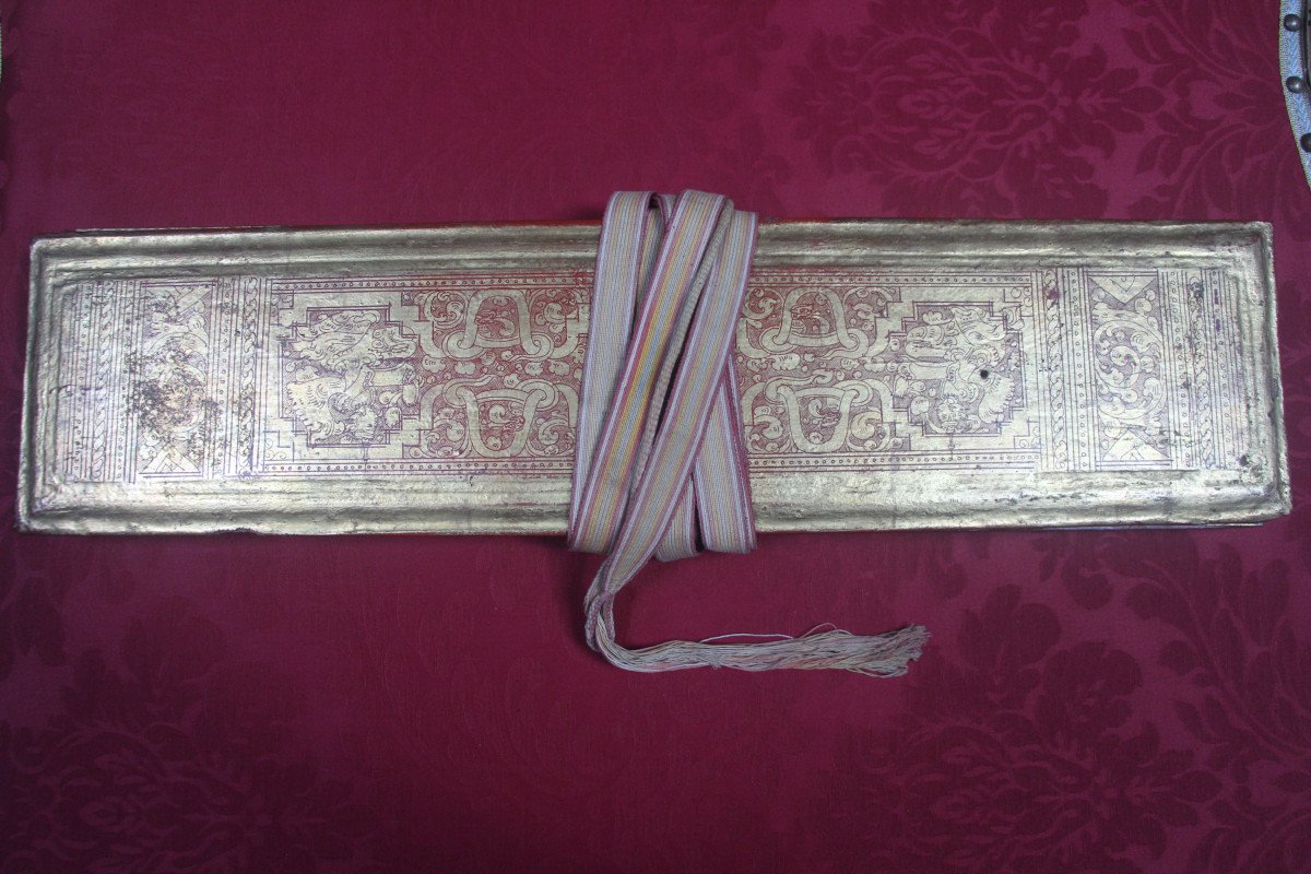 Livres de prières tibétain, XVIIIe siècle.-photo-2