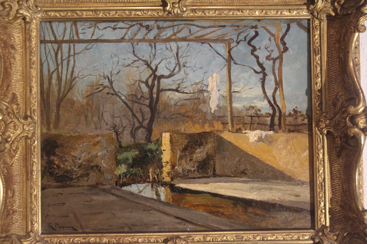 The Washhouse, Raphaël Ponson (1835-1904)-photo-2
