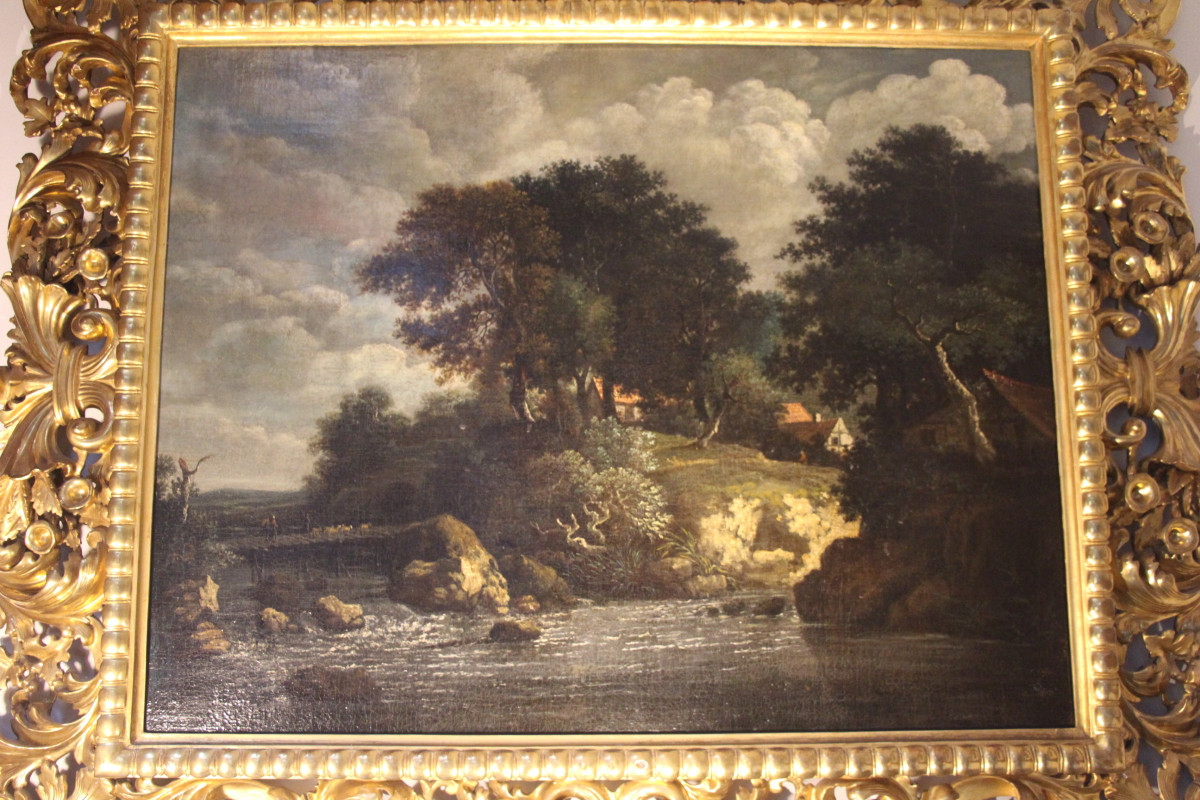 Countryside Party, Northern School, 17th Century, Around 1700.-photo-3