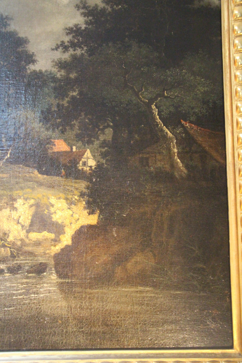 Countryside Party, Northern School, 17th Century, Around 1700.-photo-4