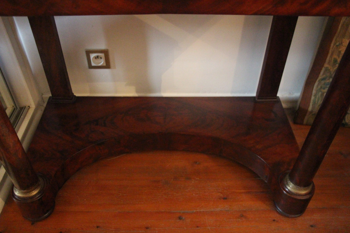 Empire Period Console Dressing Table, Early 19th Century;-photo-1