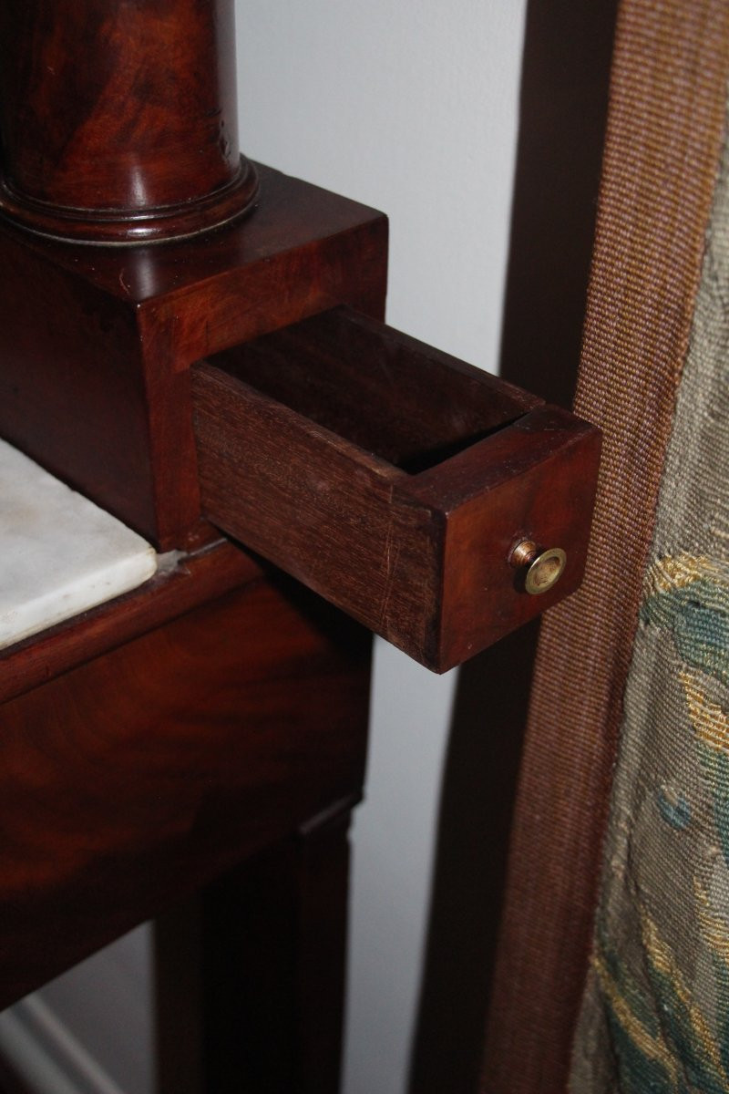Empire Period Console Dressing Table, Early 19th Century;-photo-4