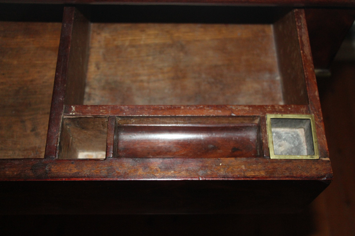 Empire Period Console Dressing Table, Early 19th Century;-photo-8
