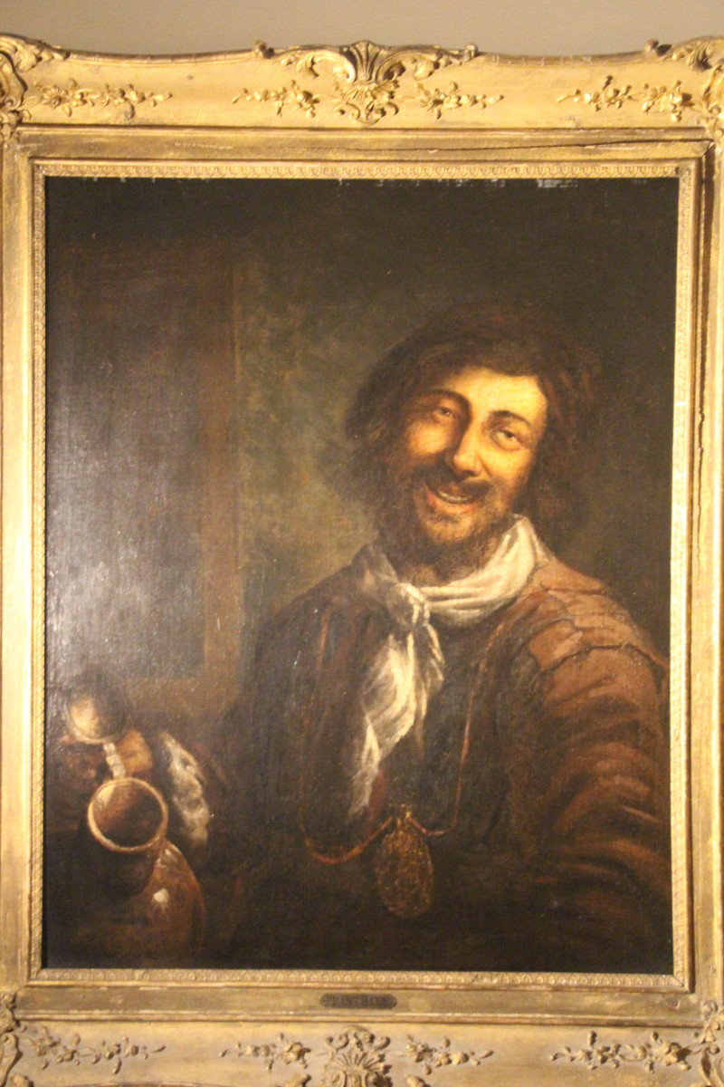 The Man With The Tankard, 17th-century Dutch School, Attributed To Frans Hals-photo-2