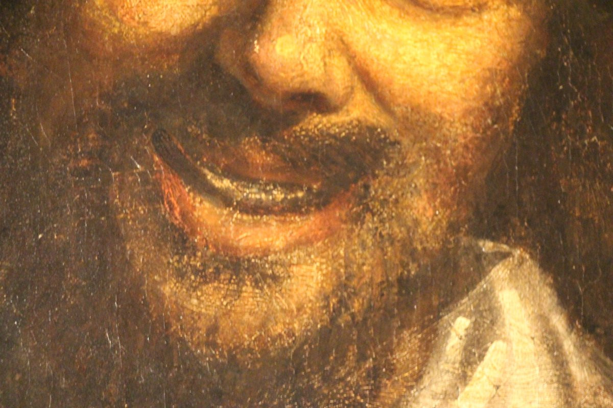 The Man With The Tankard, 17th-century Dutch School, Attributed To Frans Hals-photo-2