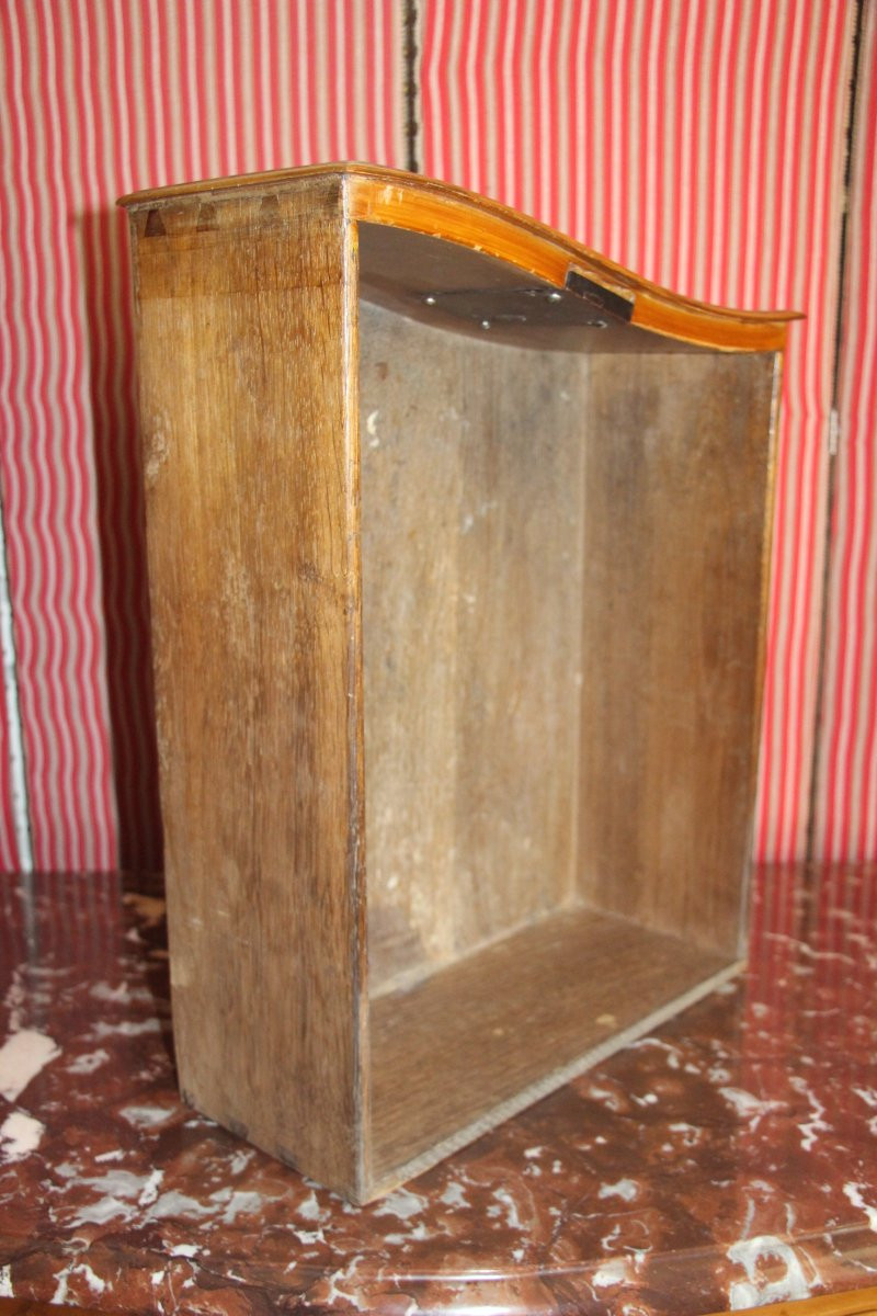 Transition Marquetry Chest Of Drawers, 18th Century.-photo-7