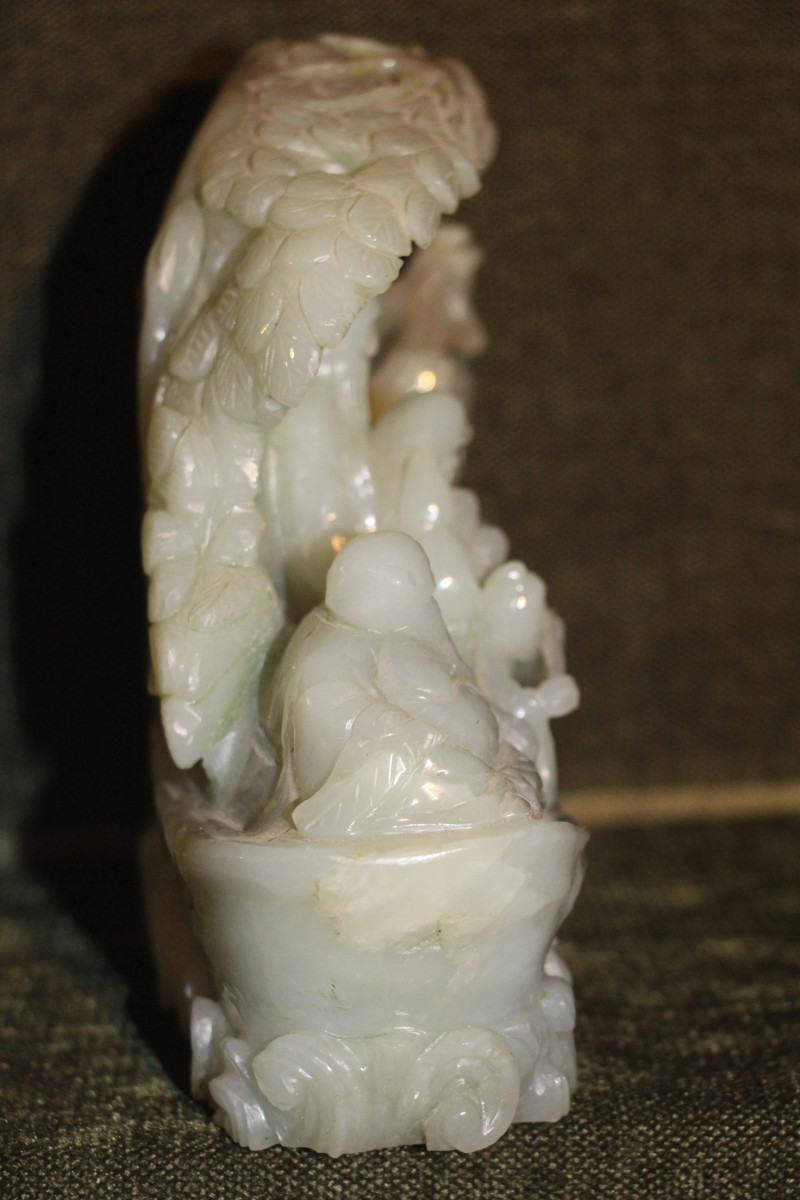 The Game, Jade Group, 19th Century China.-photo-4