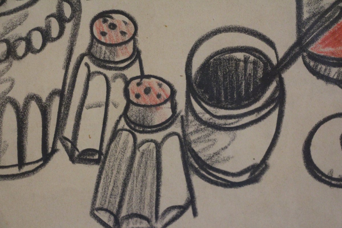 Still Life With Carafe, 1906 - Auguste Chabaud (1882-1955)-photo-2