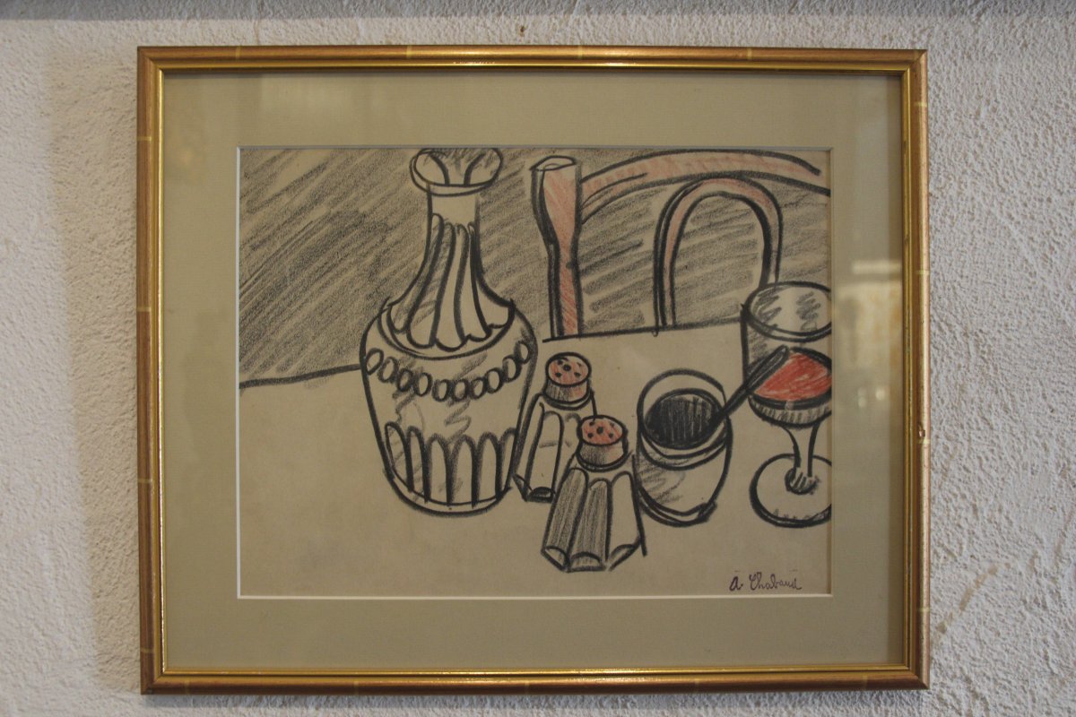 Still Life With Carafe, 1906 - Auguste Chabaud (1882-1955)