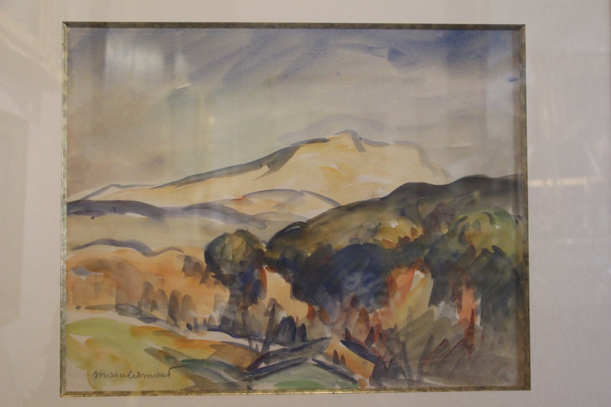 La Sainte-Victoire, Marcel Arnaud (1877-1956)-photo-2