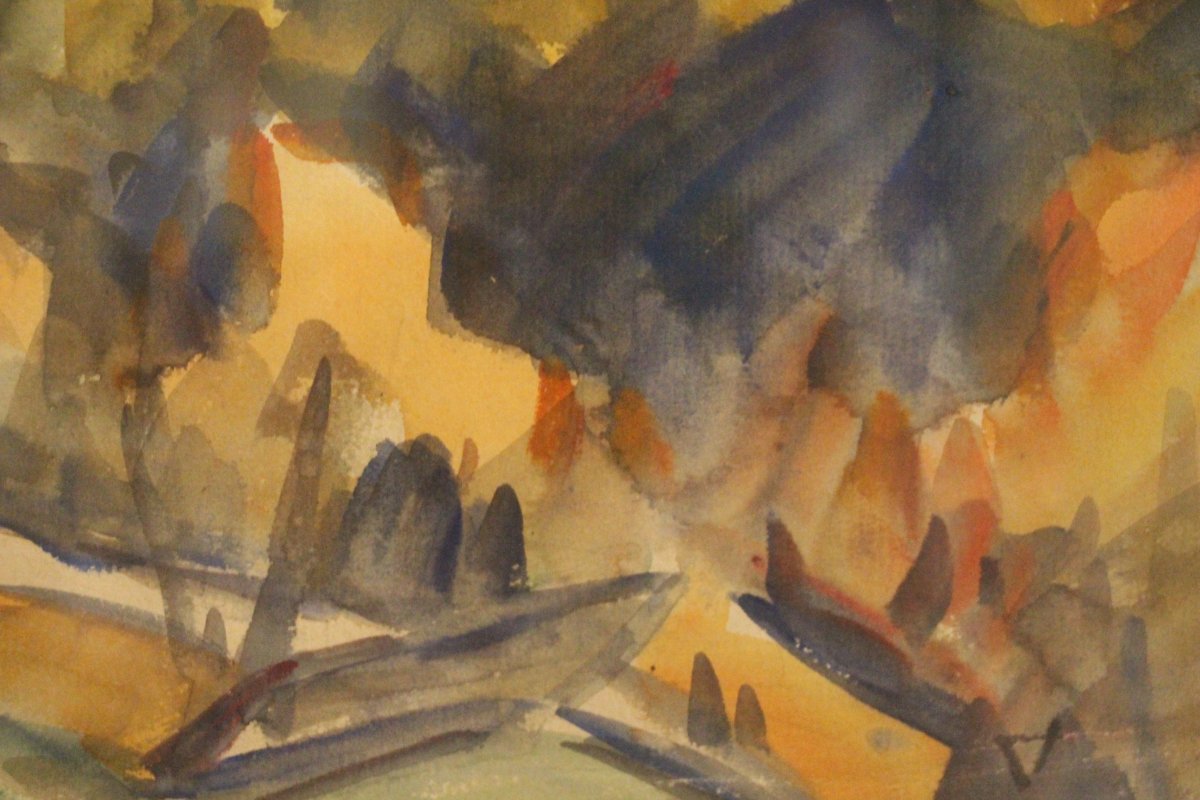 La Sainte-Victoire, Marcel Arnaud (1877-1956)-photo-2